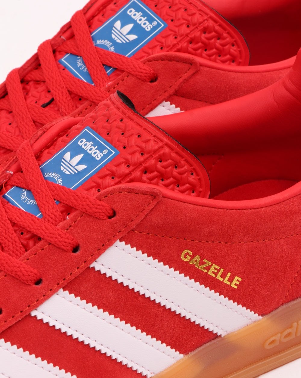 Adidas Gazelle Indoor Trainers Red/White