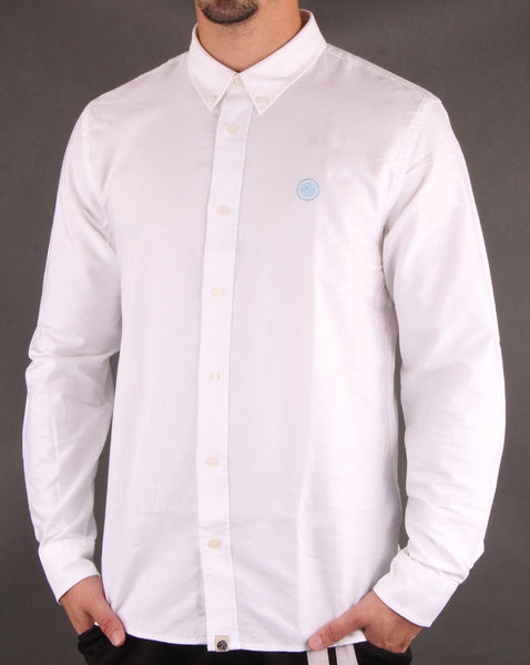Pretty Green Sterling Oxford Shirt White