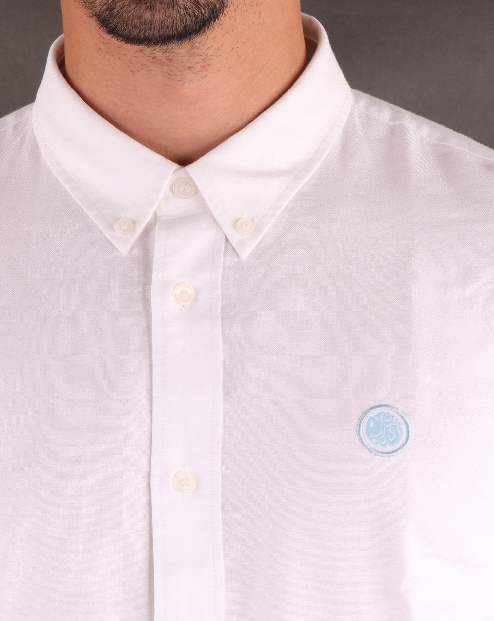 Pretty Green Sterling Oxford Shirt White