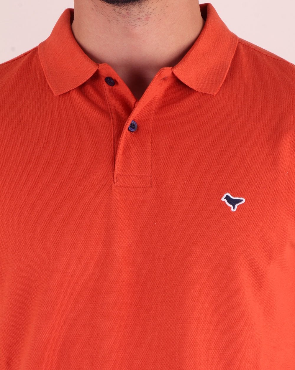 Weekend Offender Dove Polo Shirt Orange