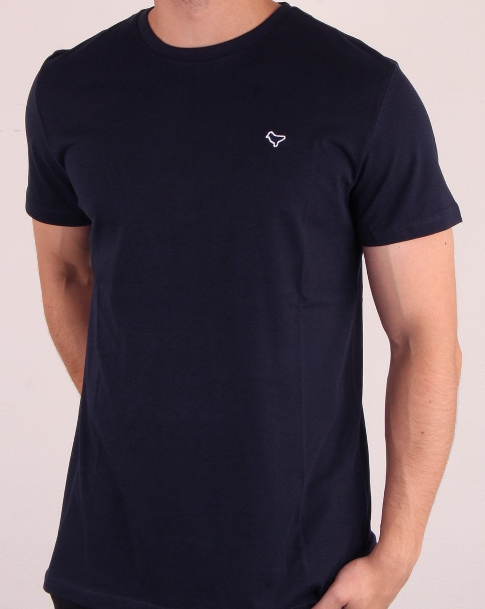 Weekend Offender Dove T-shirt Navy