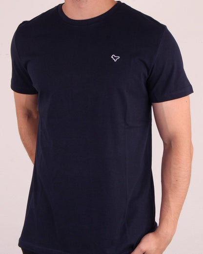 Weekend Offender Dove T-shirt Navy