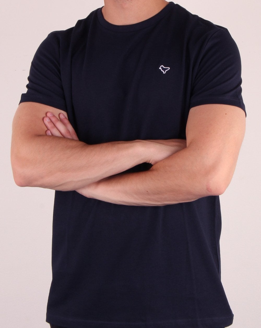 Weekend Offender Dove T-shirt Navy