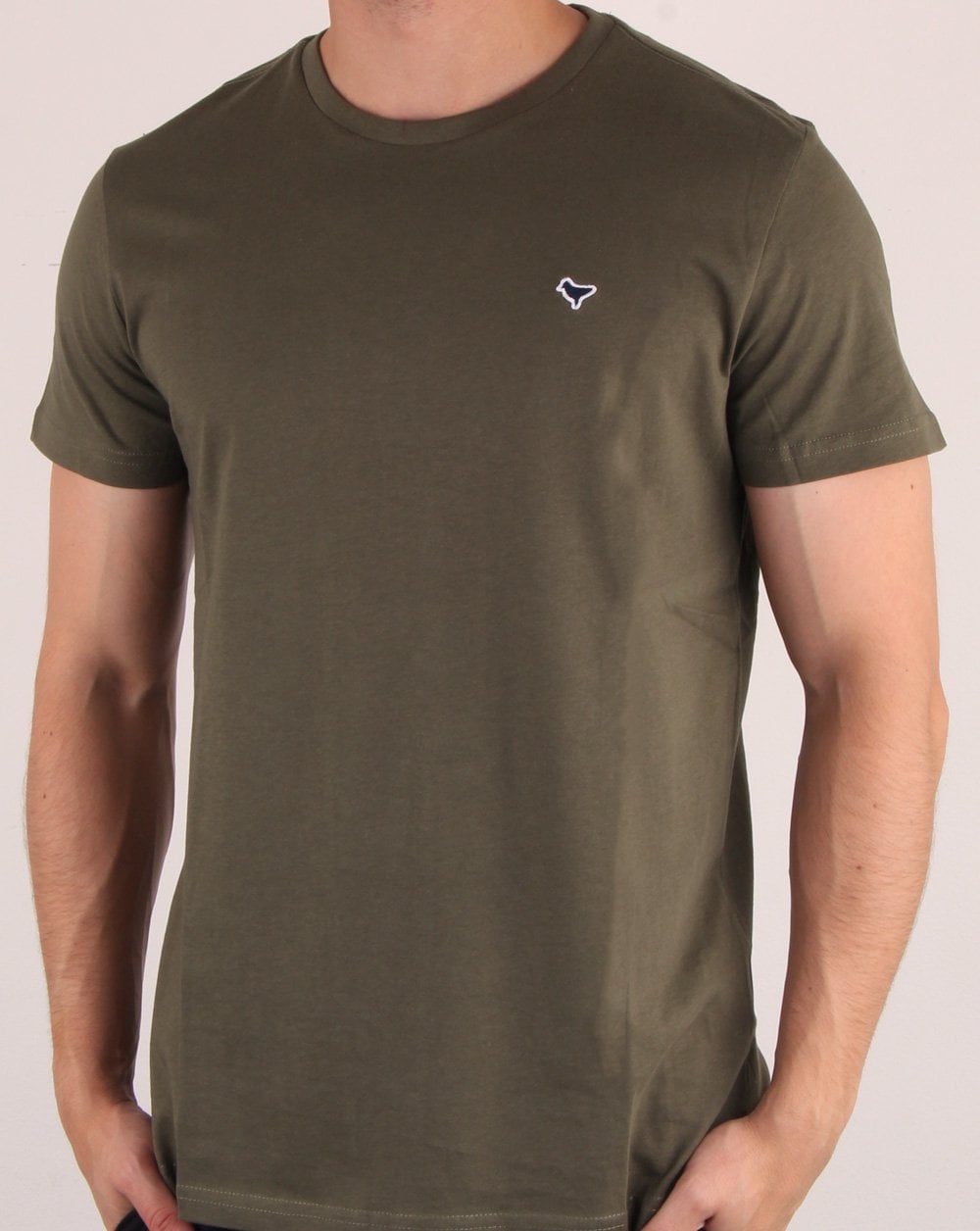Weekend Offender Dove T-shirt Olive