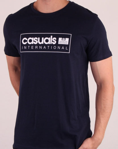 Weekend Offender Casuals International T-shirt Navy