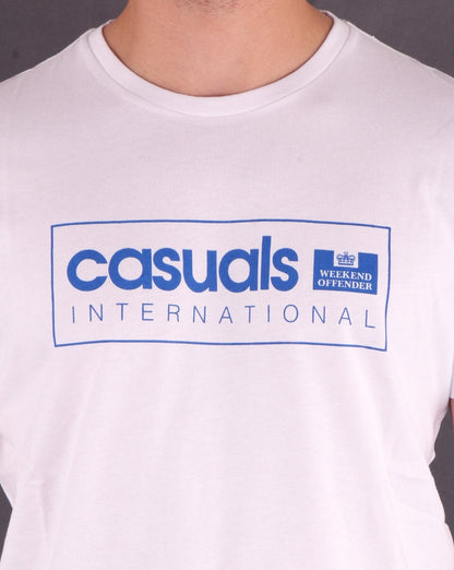 Weekend Offender Casuals International T-shirt White
