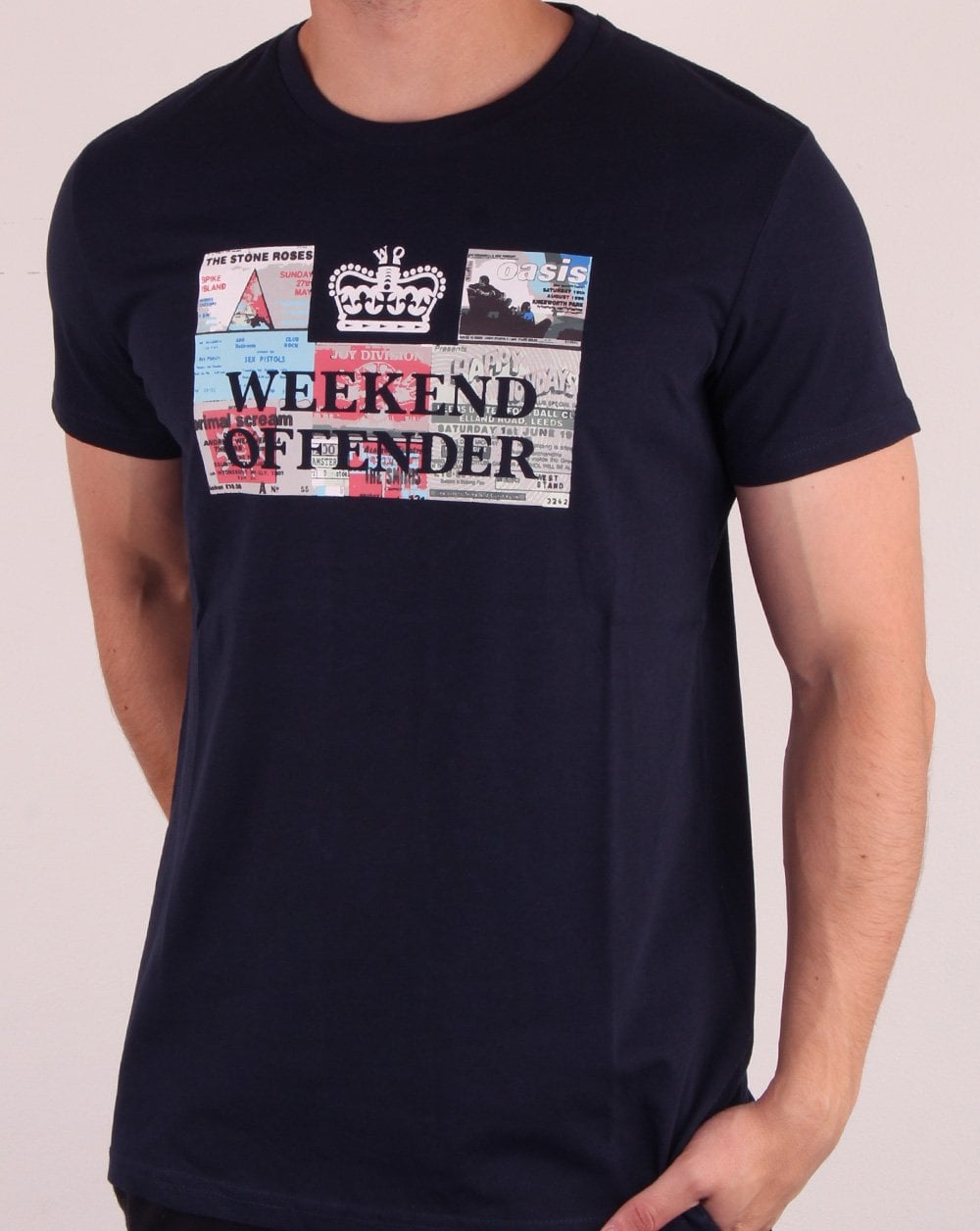Weekend Offender Tickets T-shirt Navy