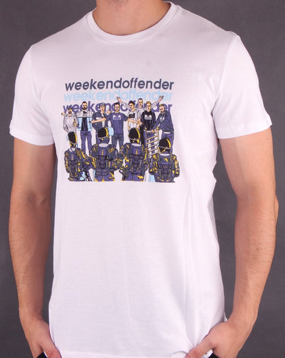 Weekend Offender Stand Off T-shirt White