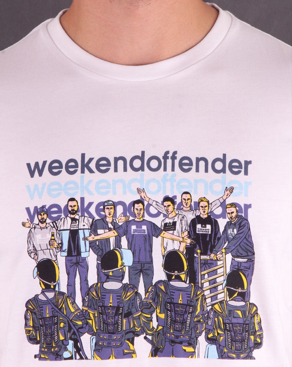 Weekend Offender Stand Off T-shirt White