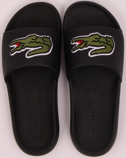 Lacoste Croco Slide Black/Green
