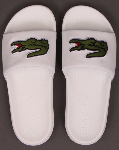 Lacoste Croco Slide White/Green
