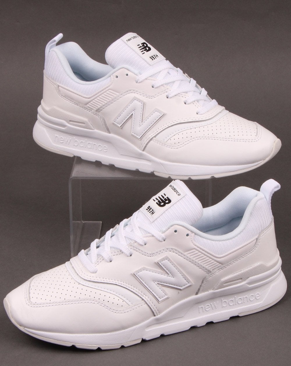New Balance 997 Leather Trainers White