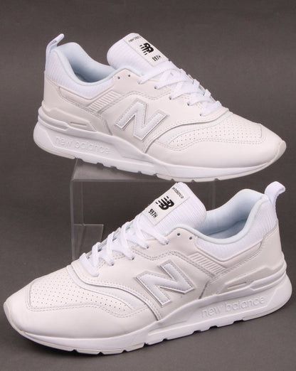 New Balance 997 Leather Trainers White