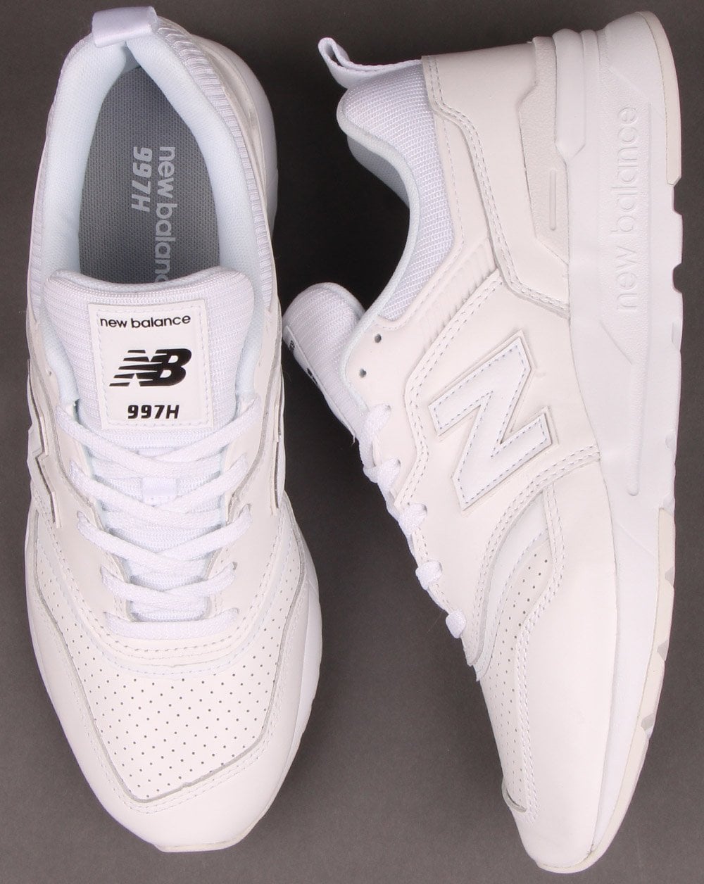 New Balance 997 Leather Trainers White