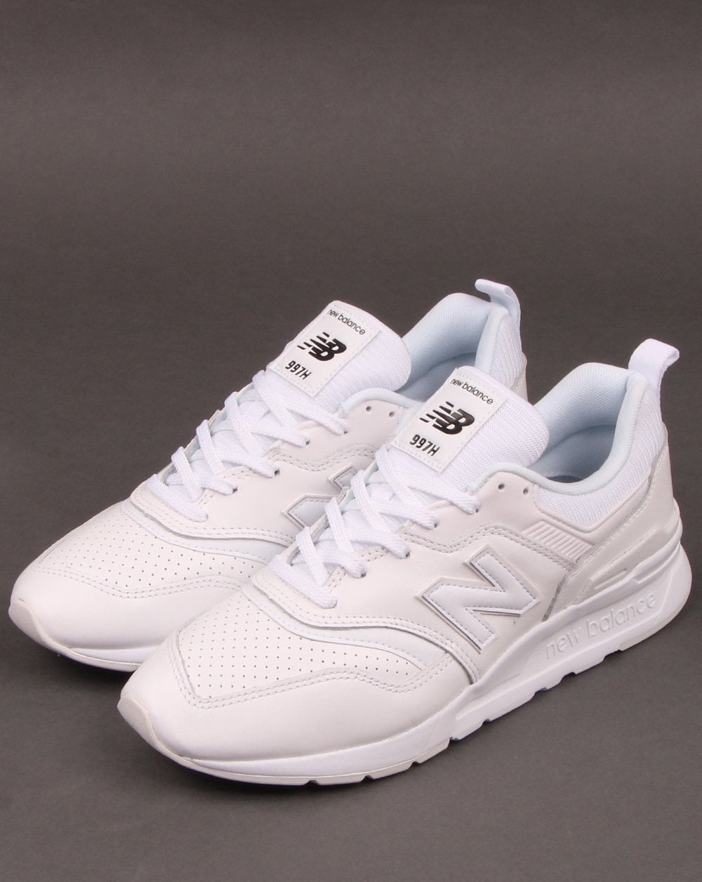 New Balance 997 Leather Trainers White