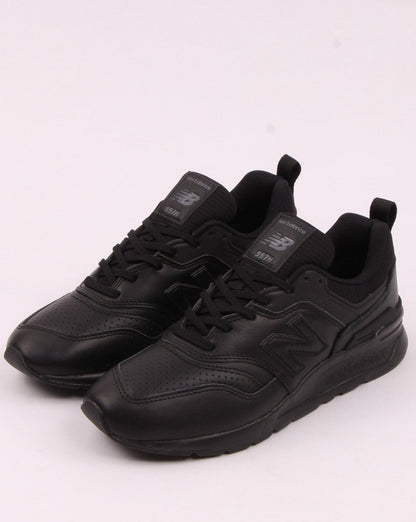 New Balance 997 Leather Trainers Black