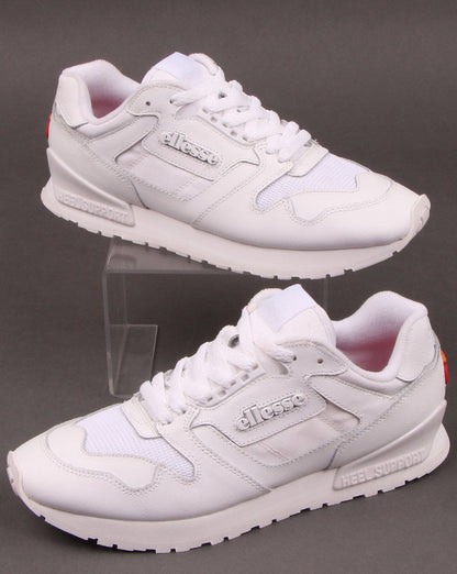 Ellesse Leather Trainers White