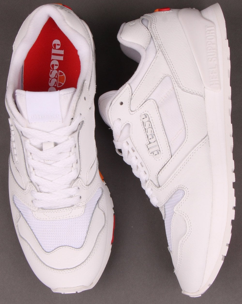 Ellesse Leather Trainers White