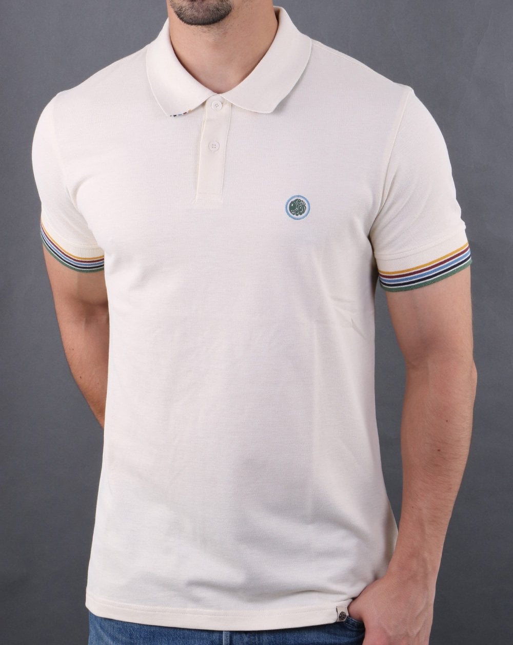 Pretty Green Eastman Tipped Polo Stone