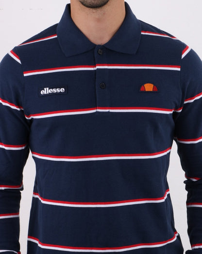 Ellesse Maffio Rugby Shirt Navy