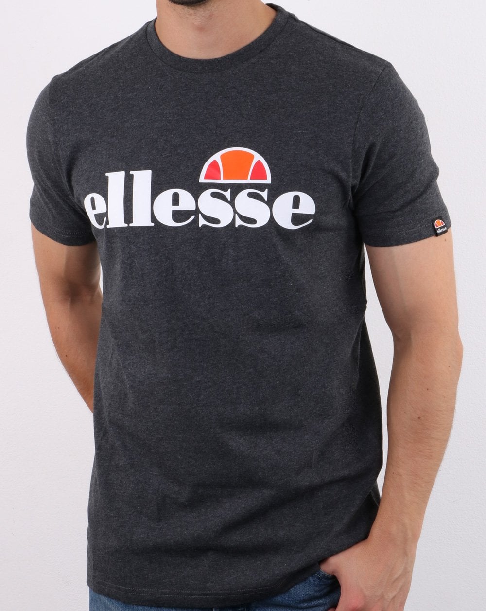 Ellesse T Shirt Dark Grey