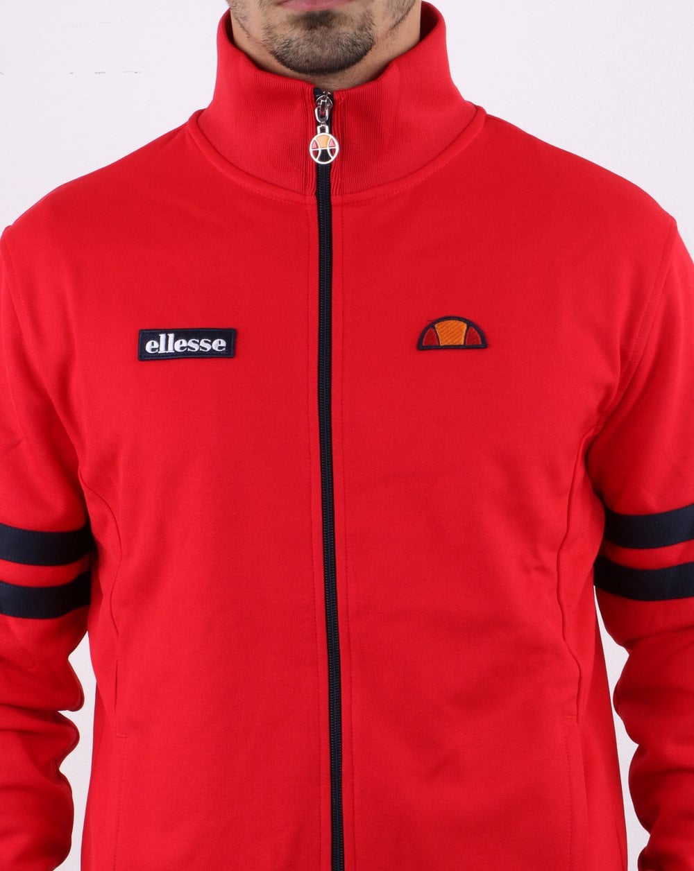 Ellesse Roma Track Top Red/Navy