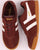 Gola Harrier Suede Trainer Cognac/White