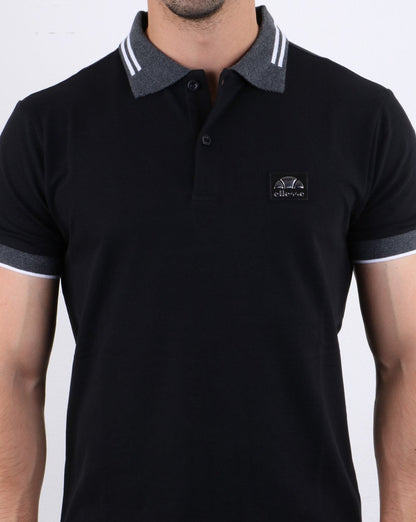 Ellesse Italia Polo Shirt Black