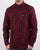 Lacoste Check Shirt Navy/Red