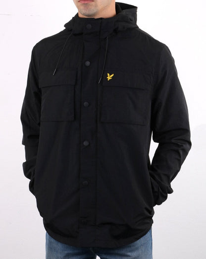 Lyle And Scott Pocket Jacket True Black