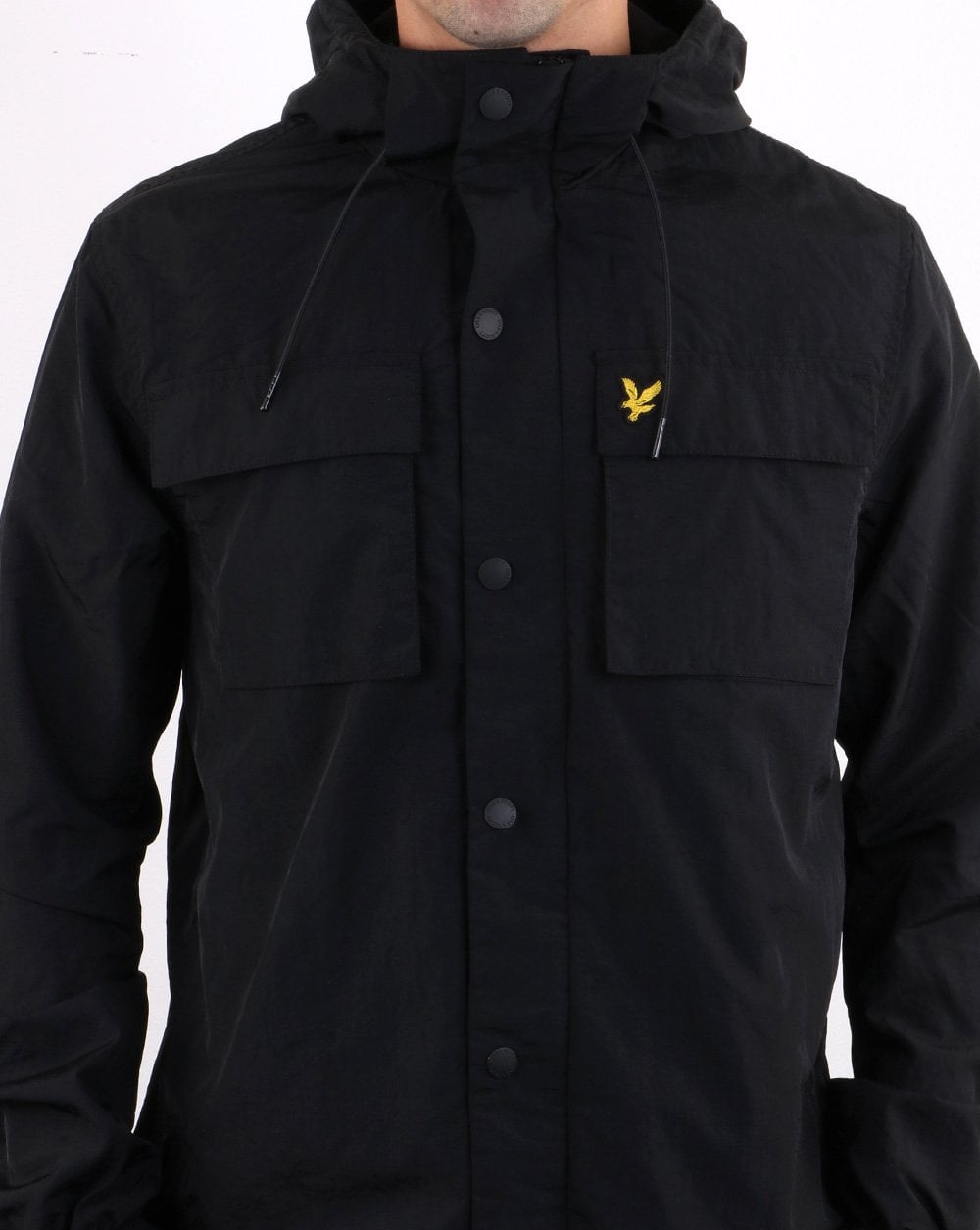 Lyle And Scott Pocket Jacket True Black