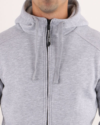 Marshall Artist Siren Full Zip Hoodie Grey Marl