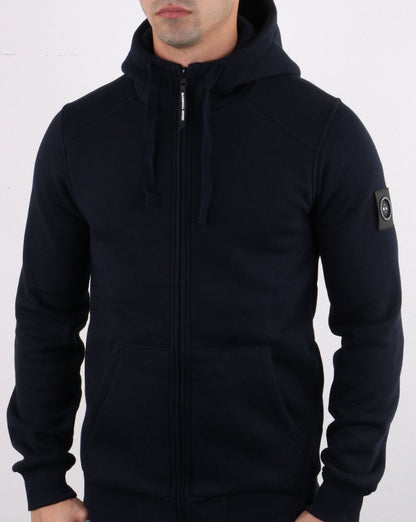 Marshall Artist Siren Full Zip Hoodie Navy