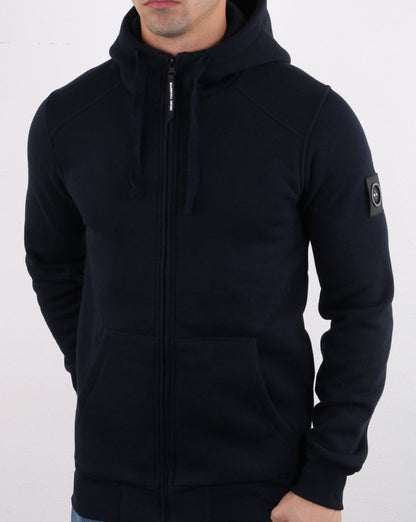 Marshall Artist Siren Full Zip Hoodie Navy