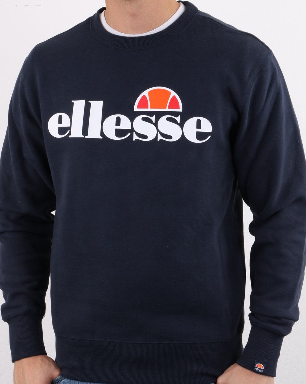 Ellesse Logo Sweatshirt Navy