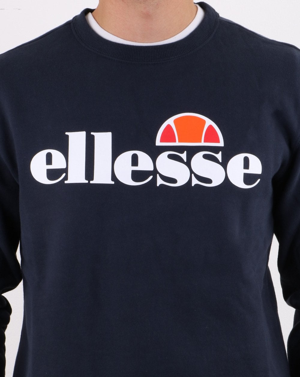 Ellesse Logo Sweatshirt Navy