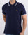 Lyle And Scott Tipped Polo Shirt Navy/White