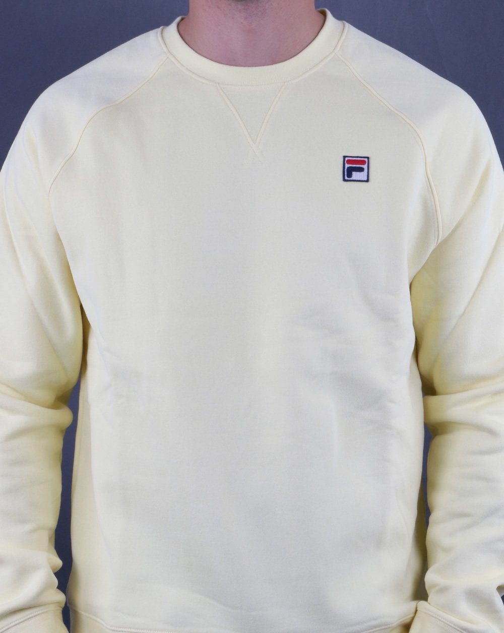 Fila Vintage Pozzi Crew Sweat Lemonade