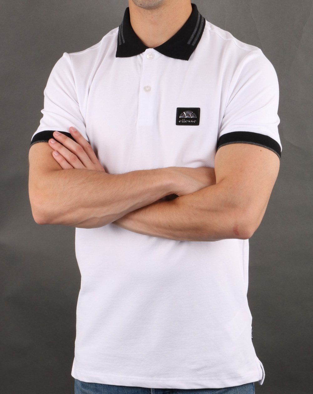 Ellesse Italia Polo Shirt White