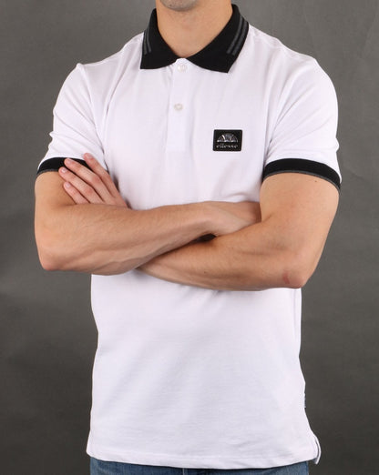 Ellesse Italia Polo Shirt White