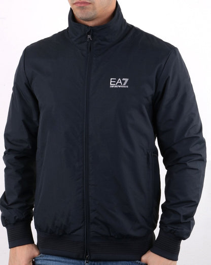 Emporio Armani Ea7 Bomber Jacket Navy/silver