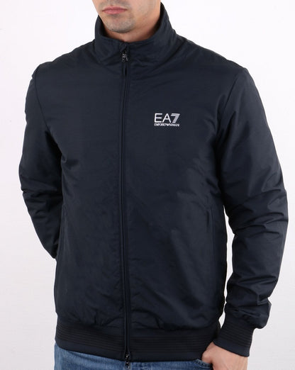 Emporio Armani Ea7 Bomber Jacket Navy/silver