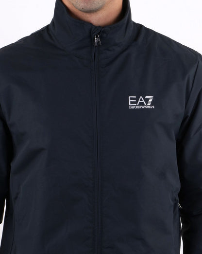 Emporio Armani Ea7 Bomber Jacket Navy/silver