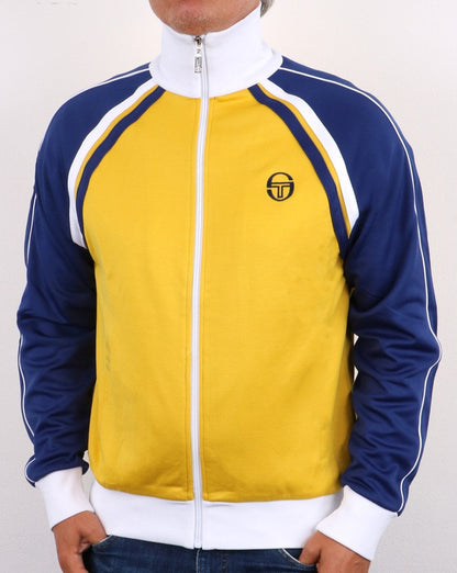 Sergio Tacchini Ghibli Track Top Yellow/Vintage Blue