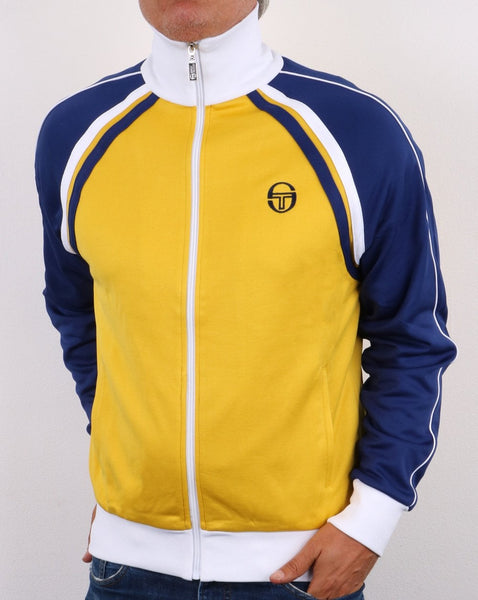 Sergio Tacchini Ghibli Track Top Yellow/Vintage Blue