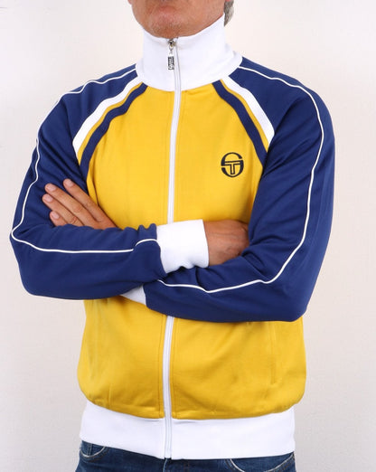 Sergio Tacchini Ghibli Track Top Yellow/Vintage Blue
