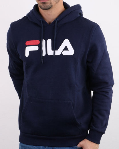 Fila Vintage Fiori Logo Hoodie Navy