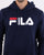 Fila Vintage Fiori Logo Hoodie Navy