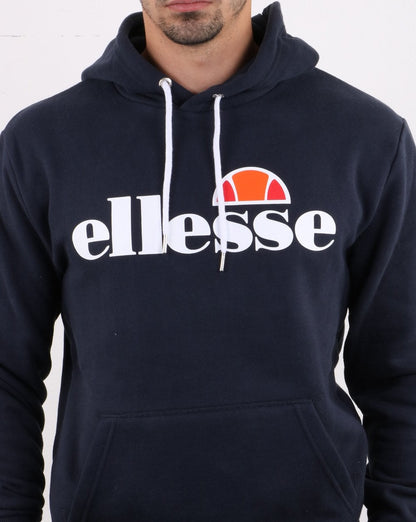 Ellesse Logo Hoody Navy