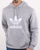 Adidas Originals Trefoil Hoodie Med Grey Heather